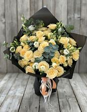 Букет цветов из:  Розы и Лизиантусы в Изобильном