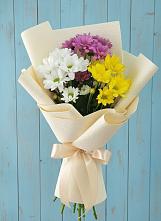 Букет цветов из:  Хризантемы в Изобильном