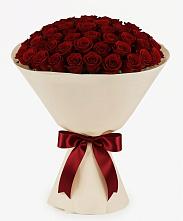 Букет 101 Бордовая роза Блэк Бакарра в Изобильном