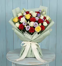 Букет цветов из:  Розы в Изобильном