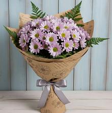 Букет цветов из:  Хризантемы в Изобильном