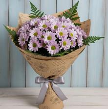 Букет цветов из:  Хризантемы в Изобильном