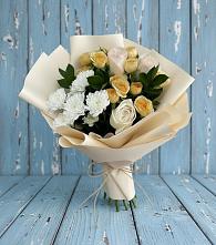 Букет цветов из:  Розы и Хризантемы в Изобильном