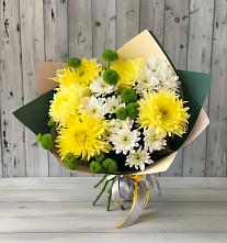 Букет цветов из:  Хризантемы в Изобильном