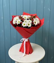 Букет цветов из:  Хризантемы в Изобильном