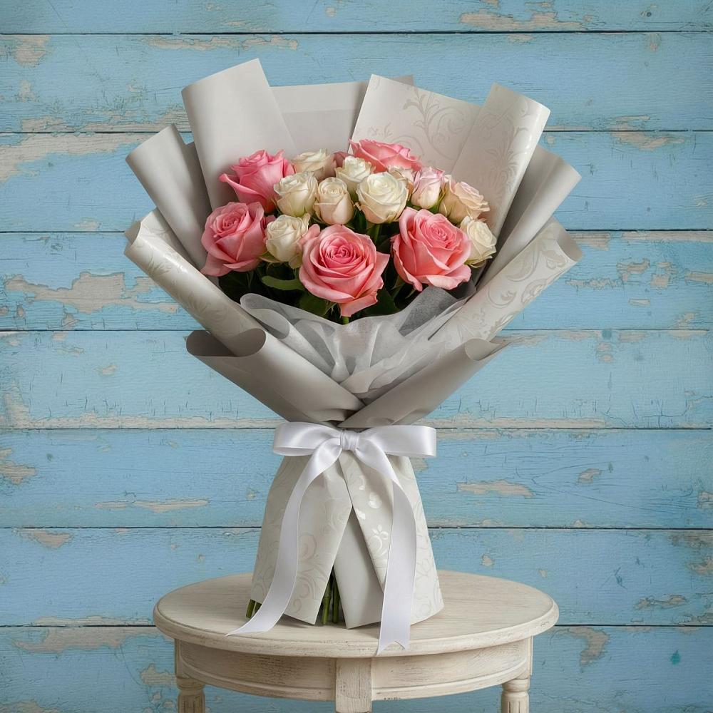 Букет цветов из: Розы в Изобильном