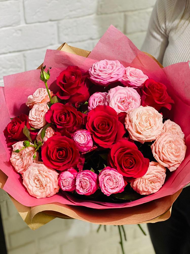 Букет цветов из: Розы в Изобильном