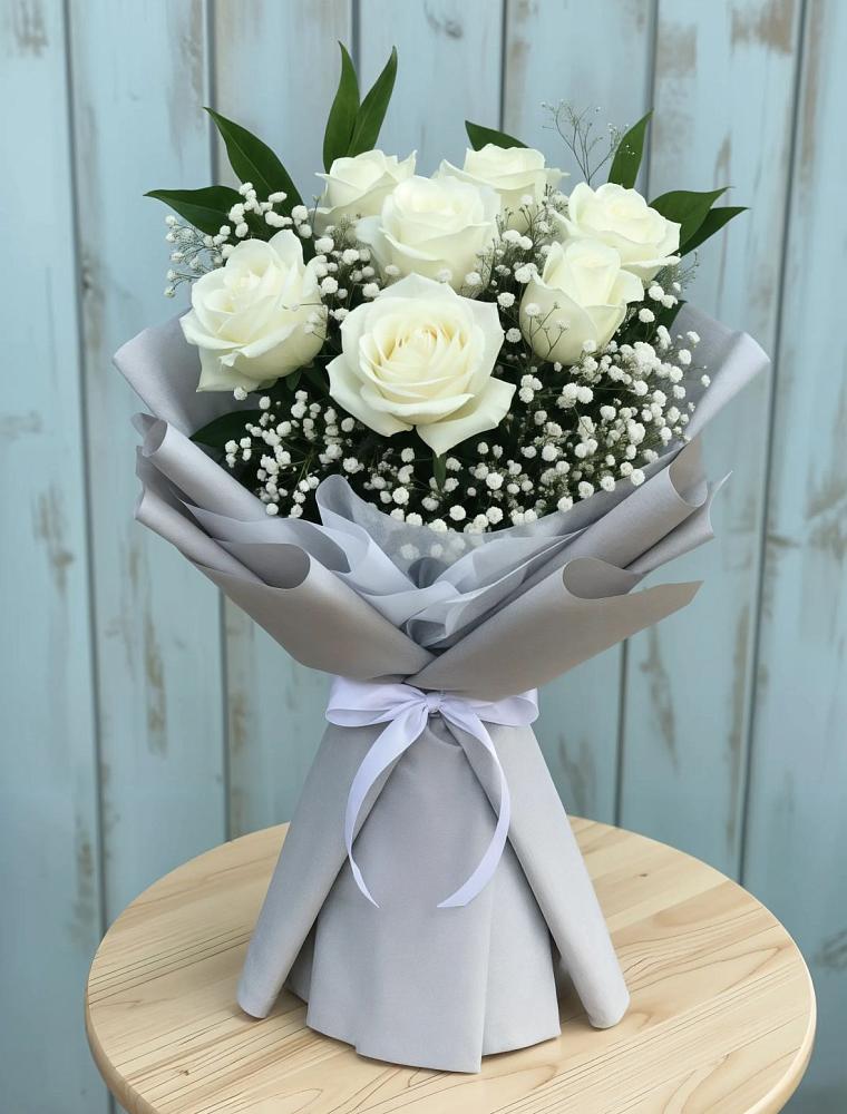 Букет цветов из: Розы в Изобильном