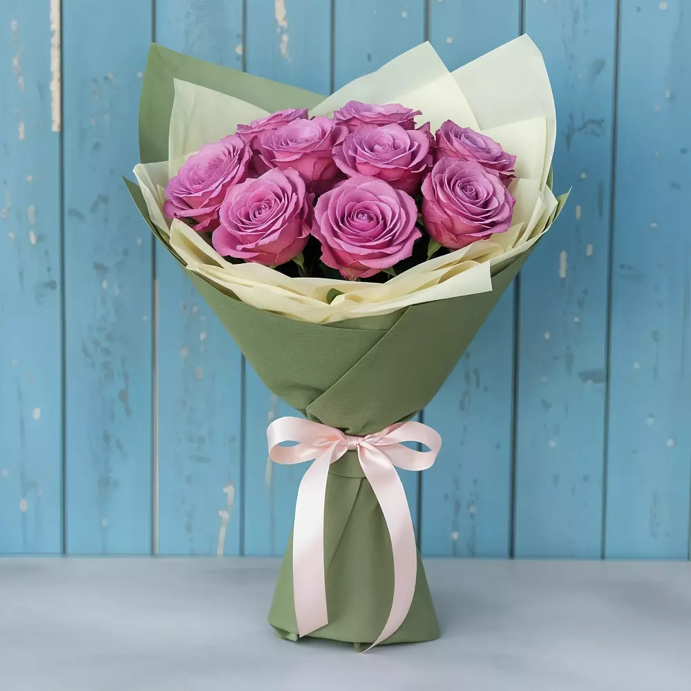 Букет Розы Фёрст Леди в Изобильном