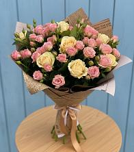 Букет цветов из:  Розы в Изобильном