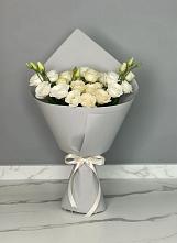 Букет цветов из:  Розы и Лизиантусы в Изобильном